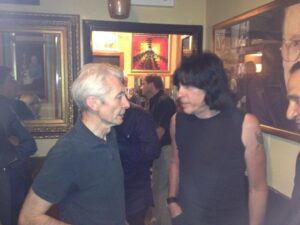 Marky Ramone Instagram - #charlieWatts and who’s that.🥁🥁at #Lespauls place. NYC