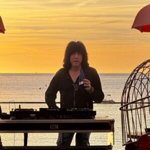 Marky Ramone Instagram - DJ ing in #ibiza at the @nyxhotelibiza What a sunset💥 💥💥💥@festival_contrastibiza 🏝️ @flywithlevel @david.riu @leonardohotels 👍🏻👍🏻👏🏻👏🏻☀️🕶️🏖️photo @spacemantattoo the present May 2024.