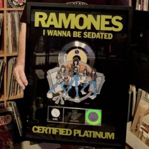 Marky Ramone Instagram - Best selling single. From road to ruin.🥇
