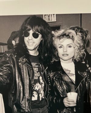Marky Ramone Instagram - The early days. #debbieharry a #cbgb alumni.❤️91 or 92. Escape from New York tour.