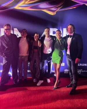 Marlee Silva Instagram - ARIAS 2023 ✨ 

What an awesome experience!! It was a great reminder of how much I love Aussie music and far out nothing warmed my heart as much as how many mob were representing across the board and as Dan Sultan said to Nicho and I, we’re there because we’re the best 🖤💛❤️

Thank you @sonymusicaustralia for having us and particularly our faves @liswilko and @katemariepradeaux ! So proud of my co-host @nichohynes_ for stepping out of his comfort zone too!! Grateful to be able to try these fun things together! 🙌🏽