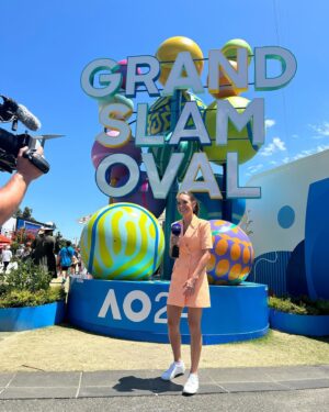 Marlee Silva Instagram - I love my job 🤩 #AO24