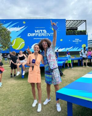 Marlee Silva Instagram - I love my job 🤩 #AO24