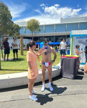 Marlee Silva Instagram - I love my job 🤩 #AO24