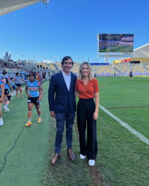Marlee Silva Instagram - How lucky am I to have been embraced with open arms by the @nrlonnine fam 🙌🏽 unbelievable season and an incredible experience I’m so grateful for. I’ve learned so much and I can’t wait to go again! 

Can’t thank my amazing colleagues enough for all their support 🤍

How good is women’s footy 🤩