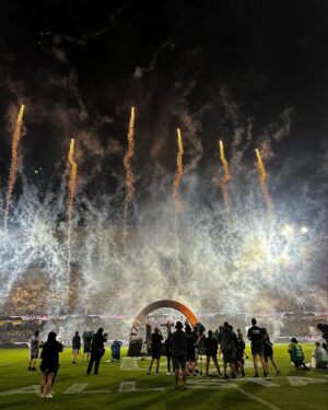 Marlee Silva Instagram - An honour and a privilege to represent my family and my culture in everything I do, but particularly on nights like tonight 🖤💛❤️ 2024 NRL All Stars - what dreams are made of!!!! 🥹