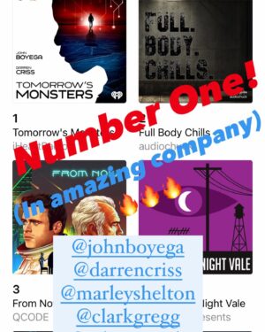 Marley Shelton Instagram - So proud that #Tomrrowsmonsters is topping the podcast fiction charts at number 1!  Can’t wait to share episodes 3 and 4 next week!  Congratulations @psychopia @flynnpictureco @iheartradio