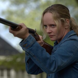Marley Shelton Instagram - If you haven’t had a chance yet, check out #ManHuntDeadlyGames.  You can binge watch all 10 episodes exclusively on Spectrum On Demand.  I play Hannah Gray - a bad ass Appalachian woman who gets manipulated by cereal bomber Eric Rudolph along with other well meaning townsfolk of Murphy North Carolina.  This show is a fascinating examination of the blurred lines between right and wrong. I am proud to join an amazing cast including @carlagugino @bradhenke @jackhuston_ru @judithlight @cameronbrittonh . Check it out! @manhuntshow @spectrumorg.