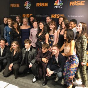 Marley Shelton Instagram - So honored to be part of such a talented and lovely cast. Wait until you hear them all sing! 🎶 Will tear you in half. #Rise #NBC #Tuesdays #JasonKatims #JeffreySeller @flodyco