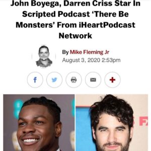 Marley Shelton Instagram - I don’t know about you, but I have really gotten in to listening to podcasts lately. So, I am especially excited and proud to be a part of this groundbreaking production.  Love working with @flynnpictureco @iheartradio and @psychopia. Keep an eye out for this one in fall 2020.
#Repost
・・・
FPC is stepping into a new arena of content creation with a brand new slate of immersive PodFiction audio dramas 🎧 ⚡️ We couldn’t be more excited 🔥 to announce our maiden PodFi ▪️THERE BE MONSTERS▪️an original ten-part narrative, sci-fi thriller starring two talented multi-hyphenates and superstars @johnboyega and @darrencriss 💫 Our world class cast also features @marleyshelton @clarkgregg and @sahrngaujah 🙌🏼🙌🏼 We’ve been developing this series with our amazing partners @iheartradio @conalbyrne @psychopia (our writer/director) @johnboyega (our producing partner) and #NicholasTecosky (our co-writer) since November 2019. We were about to record live in-studio all around the world when the pandemic hit and shut us down. Rather than push the production, we developed a completely unique and unprecedented system which allowed our cast & crew to interact remotely while connecting virtually across multiple continents and time zones - proving that necessity truly is the mother of invention! We’re very proud to have pulled this off despite numerous challenges and technical limitations. But with the incredible support, patience and collaboration of our partners we got it in the can. We can’t wait to share this groundbreaking series with the audience around the world. Look for our official release date in the fall of 2020. Will keep you posted. Get your AirPods ready - here comes #ThereBeMonsters 📣 (click link in bio for story) @scotify @shellfish_130