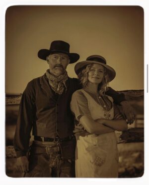 Marley Shelton Instagram - What a blessing to work with this brilliant man @jamesbadgedale 🙏🏼❤️ #1923tv #TaylorSheridan @paramountplus