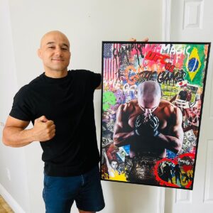 Marlon Moraes Instagram - Muito Obrigado Thiago pelo Presente meu amigo!!! @freeartrj @cortesthi
