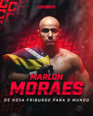 Marlon Moraes Instagram - Hoje (26/04) o nosso Marlon Moraes completa 36 anos de muita luta! 👏

Na sua opinião, qual foi a maior luta da carreira do brasileiro? 

*Contém texto alternativo

Descrição com acessibilidade: arte gráfica com foto de Marlon Moraes e o texto "Marlon Moraes, de Nova Friburgo para o mundo".

#Combate #MarlonMoraes