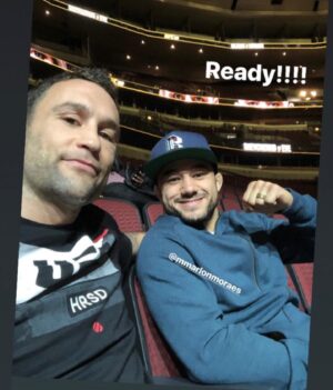 Marlon Moraes Instagram - Let’s go @frankieedgar!!! Thankful for every opportunity and to have the chance to be Team Edgar 💯👊🏻
no secret just hard work 
Seen what you Mark Ricardo Chris steve everyone did for our sport was amazing 🙏🏻🙏🏻🙏🏻