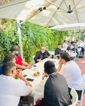 Maroun Chedid Instagram - It was so interesting to host the "Live Chat for Hospitality Salon Culinaire & Junior Chefs Competition" of @horecashow at @ritagegarden!

Good luck to all competitors! 
#horecatradeshow #horecanetwork #horecabeirut #horeca2024