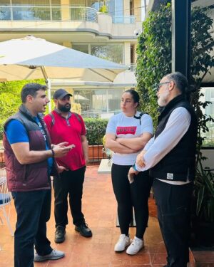 Maroun Chedid Instagram - It was so interesting to host the "Live Chat for Hospitality Salon Culinaire & Junior Chefs Competition" of @horecashow at @ritagegarden!

Good luck to all competitors! 
#horecatradeshow #horecanetwork #horecabeirut #horeca2024