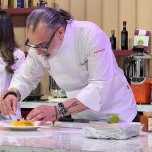 Maroun Chedid Instagram - A look back to last week's Masterclass at @thesaudifoodshow in KSA where culinary artistry met gourmet excellence at Top Table Saudi 2024! I was thrilled to share with my colleagues, friends, Top Chefs and attendees beautiful culinary moments and to demonstrate my very unique and exclusive "Cheese Pie Baklava"!
 
#toptablesaudi2024 #masterclass #saudifoodshow2024 #saudifoodshowexperience #KSA #topchef #chefslife #chefonthego @chefmonamosly @chefhalaayash @cheftareqtaha @georgechartoune