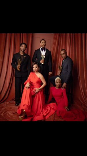 Marsha Stephanie Blake Instagram - Oh what a night!
A record-breaking 12 wins for Brother at the Canadian Screen Awards!

Thank you @thecdnacademy for the LOVE and @georgepimentel1  for the stunning memorializing in pictures.

The cast and crew of @brother_movie has been nice, black, soaked-in-good rum cake since day one. Last night was sweet royal icing. IYKYK. ❤️