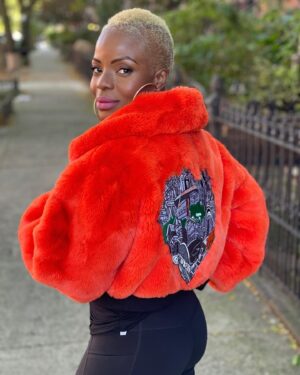 Marsha Stephanie Blake Instagram - Welp. ✌🏽 to summer! Suddenly it is 🥶 in NYC. 

📸 @gregorycostanzo 💕 
Snuggly jacket @hiphopcloset