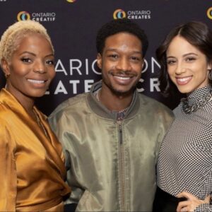 Marsha Stephanie Blake Instagram - Thanking @ontariocreates for screening Brother and the audience who joined us for a lovely chat. 

@brother_movie is in Canadian theatres TODAY!

📸 @barryrodenphoto