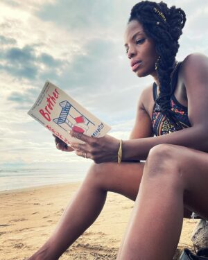 Marsha Stephanie Blake Instagram - Sneak peek at Ruth: the matriarch in Brother, which I am immensely proud to announce will have its world premiere opening weekend at TIFF in the fall!

Written and directed by my Jamaican brother Clement Virgo, based on the  brilliant novel by Scarborough-born David Chariandy,  Brother tells a tale of Black brotherhood and motherhood in all its beauty, heartbreak and complexity. Starring Lamar Johnson and Aaron Pierre as my sons, who definitely made this one of my most treasured work experiences to date.