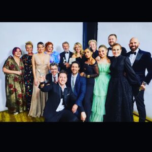 Marta Dusseldorp Instagram - The Twelve WON most outstanding drama at the #tvweeklogies

Congratulations also to our @samneilltheprop for winning most popular actor and Brooke Satchwell for winning best supporting actress! And all the other winners and nominees.

Bravo to @foxtel @warnerbrosau @easytiger.tv 
And all of the talented writers, directors, crew and cast.

It takes a village to make Australian Stories and they are world class.

@tvweekmag
