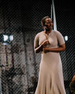 Marta Dusseldorp Instagram - Troy.
No city now. 

Sarah Peirse as Hecuba, 
Angela Mahlatjie as Helen, 
Marta Dusseldorp as Andromache, 
Jane Johnson as Cassandra. 
Lighting Design by Nick Schlieper. 
Set by LIMINAL Spaces. 
Direction - Ben Winspear
Images @jessehunniford

Tickets @tendaystas