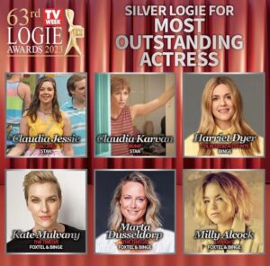 Marta Dusseldorp Instagram - What an honour to be nominated alongside these wonderful actresses! 

The Twelve - only on @foxtel and @binge 

This one is for Brian Walsh 🖤

@tvweekmag
@easytiger.tv
@hamishlewis
@warnerbrostvau
@warnerbrosau
#australianstories