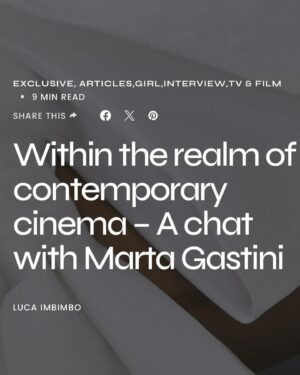 Marta Gastini Instagram - My interview by @lucaimbimbo for @vtmag is out now! 
Link in stories! 

Shot by @massimilianogallusphoto and styled by @ladecadanse.studio 

Mua @maddalenabrandomakeup 
Hair by @xavierperezhairstylist 

Thank you @mpunto_comunicazione 
@ttagency