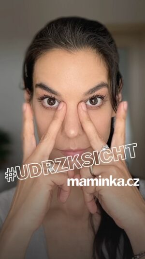 Marta Ondráčková Instagram - V minulé lekci obličejové jógy z programu #udrzksicht jsme se s @martadrimalondrackova zaměřili na krásně vyrýsované kontury a na konci videa se vás zeptali, čemu se máme věnovat dnes. ➡️ Jednoznačně vyhrály oči. 👁️Tak hurá na ně!