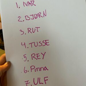 Marte Stokstad Instagram - Da var familien komplett! 
7 pinnedyr. Ivar er den største og helt klart lettest å få «kontakt» med, for å si det sånn.