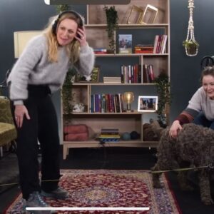 Marte Stokstad Instagram - Jeg går for en rolig og forutsigbar oppdragelse. Takk for praten @hundetrenermaren! @nrkunderholdning #mittlivmedhund