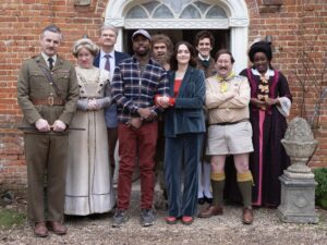 Martha Howe-Douglas Instagram - So today’s the day…Our last Ghostly Hurrah! 😭 👻

What a five years it has been, and what a privilege to bow out on Christmas Day 🥰🎄

The hugest thanks to all who have played a part in making #Ghosts, both on and off camera, and to everyone who has taken our show to their heart. 

We so hope you enjoy the final visit to Button House and a very Merry Christmas to you all! 👻🎄 #bbcghosts