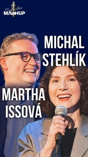 Martha Issová Instagram - Nový Mashup už je na YouTube! ✅
Netradičně v neděli večer.😮
Kdo je hnidopich? Jak Václav Klaus nazval Michala Stehlíka? A jak je to s dámskou šatnou Dejvického divadla? 
Michal Stehlík a Martha Issová o historických filmech, ezo šatně, osmi dětech, sportu, skautingu, kořenech i hnidopišství 🤌 Vážně I nevážně...
50. díl jsme natočili v @tykavo 
Trailer 📽 @eliskabervidova