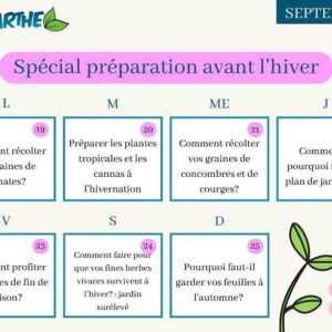 Marthe Laverdière Instagram - Nous voici dans la semaine : Spécial préparation avant l'hiver!😄❄️
Cette semaine, je vous propose une liste de lecture Youtube ayant comme sujet la préparation du jardin avant l'hiver!🌱
D'aujourd'hui (19 septembre) à dimanche (25 septembre), vous pourrez suivre ce petit calendrier qui vous propose une capsule par jour et qui vous accompagnera pendant que vous préparez votre jardin pour l'année prochaine.😊
👉🏻Le lien de la liste de lecture est dans ma story! Ou rendez-vous simplement sur le Youtube des Serres Li-Ma!
N'hésitez pas à enregistrer le calendrier ou à y retourner quand vous voulez!
Aimez-vous cette proposition?🤔Laissez-moi savoir dans les commentaires!👇🏻
Et bonne semaine de jardinage!
#cultivetonbonheur💕

•

•

•

•

•

#marthelaverdiere #marthelaverdière #horticultrice #horticultricequebecoise #horticulturequebec #recoltetomate #recoltetomates #recoltegraines #jardinageécologique
