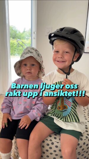Martin Björk Instagram - Man är ju chockad över hur tidigt barn börjar ljuga🙈😅