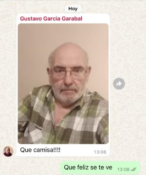 Martín Garabal Instagram - Que bolu!!! Te quiero @garabalgustavo