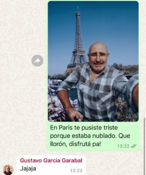 Martín Garabal Instagram - Que bolu!!! Te quiero @garabalgustavo