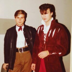 Martin Kemp Instagram - Proper New Romantics… 1981… ish @stevenormanofficial x
