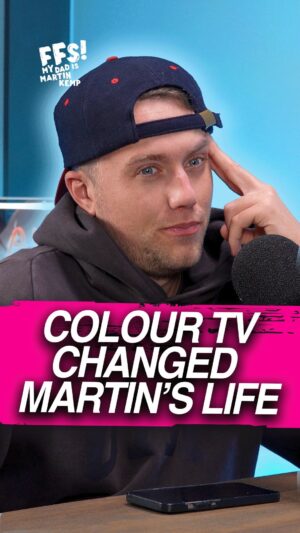 Martin Kemp Instagram - The look Roman gave Martin when he said world was changed 😂 

#ffsmydadis #podcast #martinandroman
