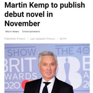Martin Kemp Instagram - Here it is… I’ve been working on this labour of love 
for so long, it’s out November 9 on @harpercollinsuk 
Welcome to the dark side of fame!!