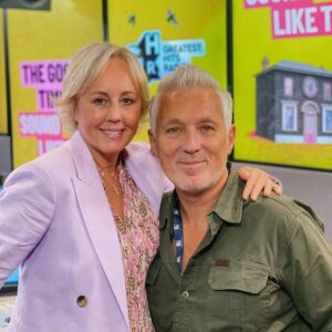 Martin Kemp Instagram - @greatesthitsuk with @shirliekemp …
Tell you what!!!
She’s getting tall!!!
