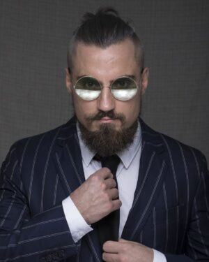 Martin Scurll Instagram - Getting ready for business 🤝 

What companies would you like to see The Villain at? ☔️