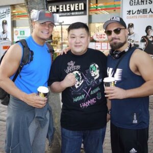 Martin Scurll Instagram - HAPPY BIRTHDAY to my best friend Fat Ass Masa! 🎉 🥳 

Some of my fondest memories not just in wrestling but my whole entire life are venturing around Tokyo with you, all the Japanese cuisine, visiting the wrestling shops, the silly amount of photo shoots! I can always rely on you to make me laugh but more importantly be there for me. I long for the day I can return to Japan and we can do it all again. I love you brother 🙏🙏🖤