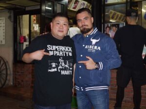 Martin Scurll Instagram - HAPPY BIRTHDAY to my best friend Fat Ass Masa! 🎉 🥳 

Some of my fondest memories not just in wrestling but my whole entire life are venturing around Tokyo with you, all the Japanese cuisine, visiting the wrestling shops, the silly amount of photo shoots! I can always rely on you to make me laugh but more importantly be there for me. I long for the day I can return to Japan and we can do it all again. I love you brother 🙏🙏🖤