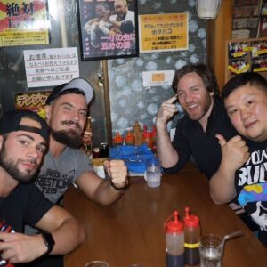 Martin Scurll Instagram - HAPPY BIRTHDAY to my best friend Fat Ass Masa! 🎉 🥳 

Some of my fondest memories not just in wrestling but my whole entire life are venturing around Tokyo with you, all the Japanese cuisine, visiting the wrestling shops, the silly amount of photo shoots! I can always rely on you to make me laugh but more importantly be there for me. I long for the day I can return to Japan and we can do it all again. I love you brother 🙏🙏🖤