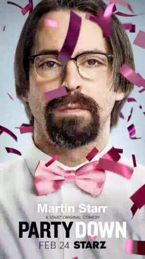 Martin Starr Instagram - this IS his excited face. #partydown