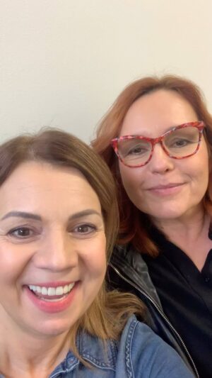 Martina Randová Instagram - Moje drahá Alenka Štréblová @streblovaalena 🩷. Tak ráda jsem jí dnes viděla, tak jsem si přála, abyste ji viděli i vy. 💋💋💋💋💋💋💋Opatrujte se. 🙌🏻
