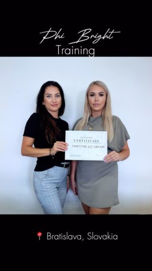Martina Urban Instagram - So proud of my girl from my last PhiBright training in Bratislava 🥰 congratulations Martina! I’m sure you’re going to be an amazing professional ✨💘

More trainings dates coming soon, stay tuned and contact me for any info 📩

#martinaliskova #martinaliskovatrainings #phitrainings #phibright #phiacademy #bratislava #slovakia