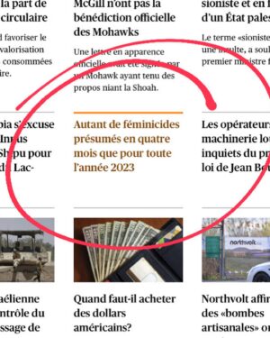 Martine Delvaux Instagram - Dernier écran @ledevoir